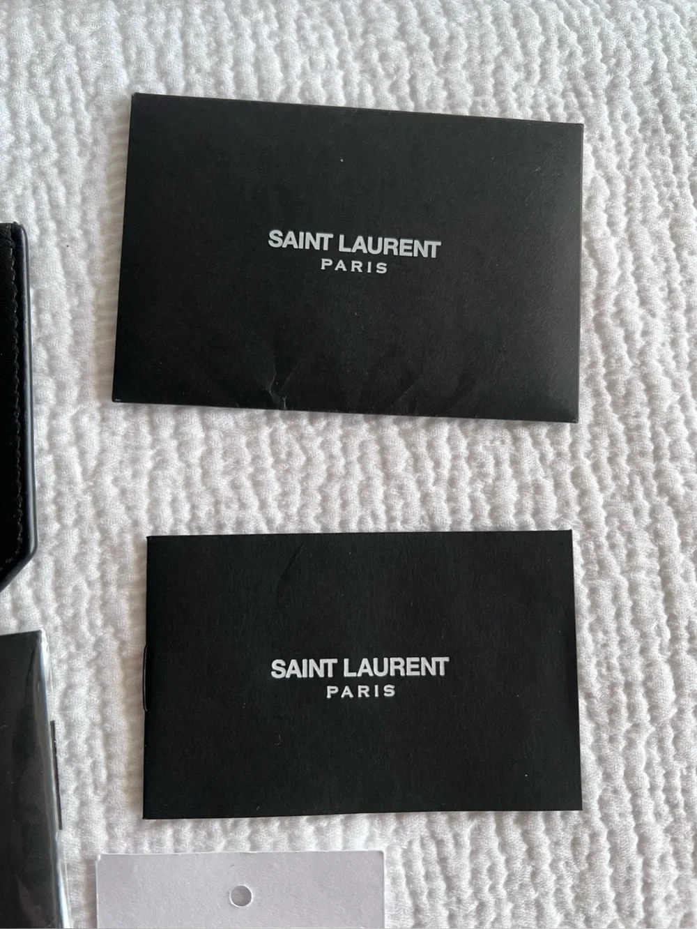 GORGEOUS Saint Laurent Silver Metallic Leather LouLou Puffer Pouch Clutch $1090